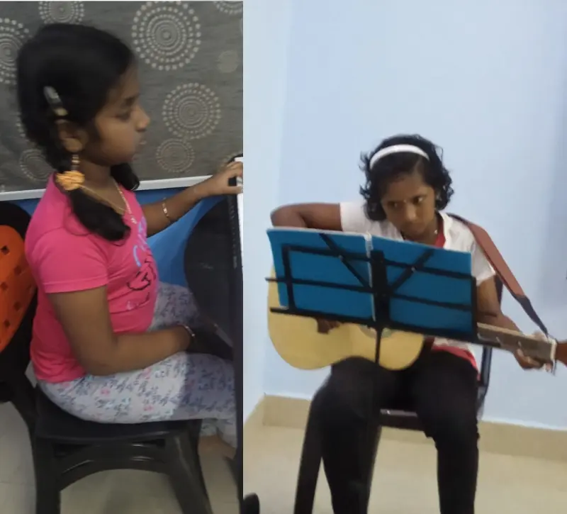Professional music academy training program in Chennai